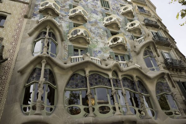 Barcelona, Spanien das bekannteste von Gaudi gebaute Gebäude